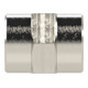 Riegler Muffe »value line«, M5, SW 8, Messing vernickelt