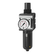 Riegler Multifix Régulateur de filtre, avec récipient PC, panier de protection, BG 4, G 1-1