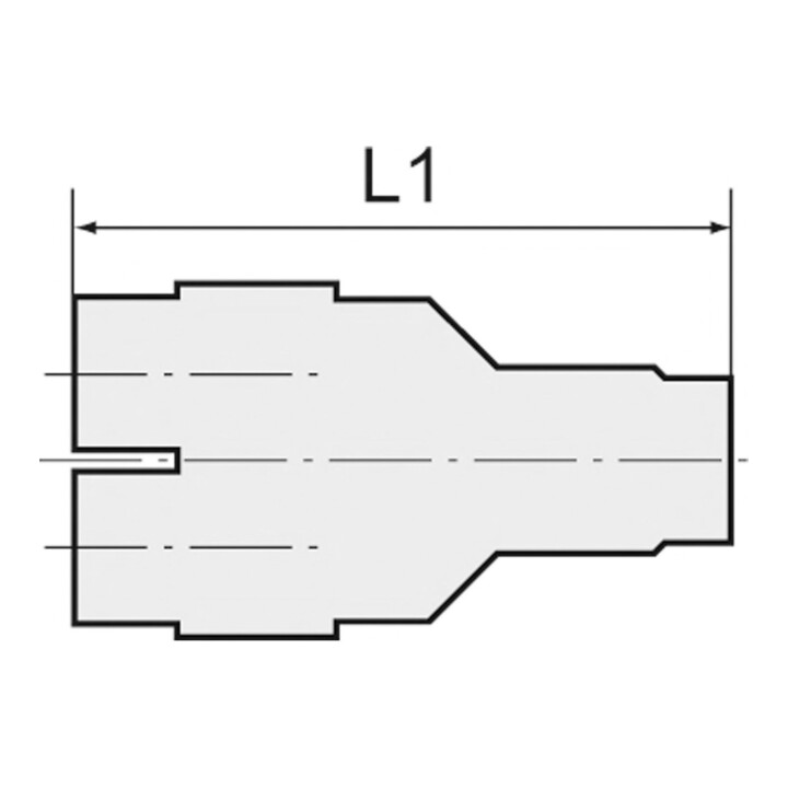 Riegler Multiprises « Série Bleue », 4 voies, pivotant, M5 ext. Ø 4 mm