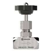 Riegler Nadelventil, Edelstahl 1.4571, G 3/8, DN 6, PN max. 400 bar-2