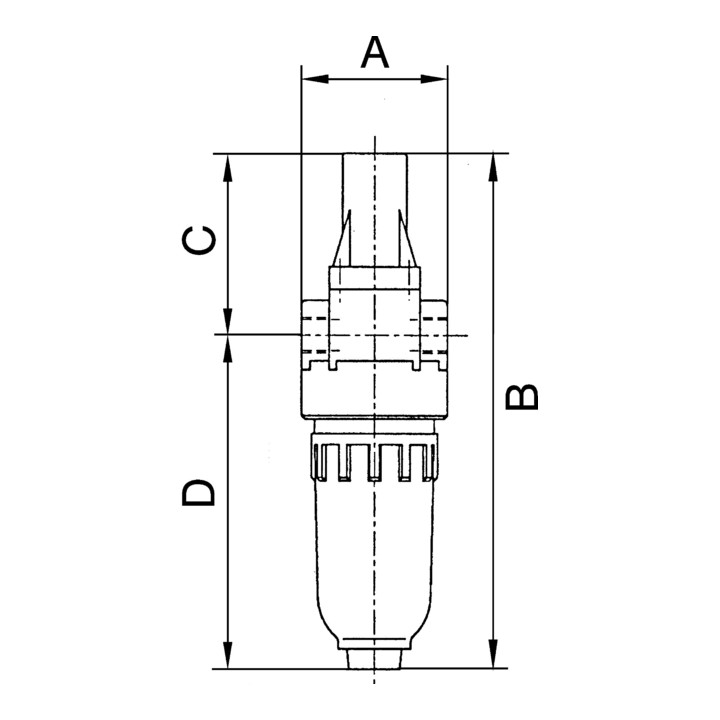Riegler Nebelöler »Standard-mini«, mit Polycarbonatbehälter, BG 0, G 1/8