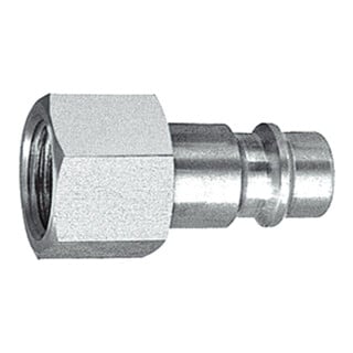 Riegler Nippel für Kuppl. NW 7,2-7,8, Edelstahl 1.4305, G 3/8 IG, max. 35