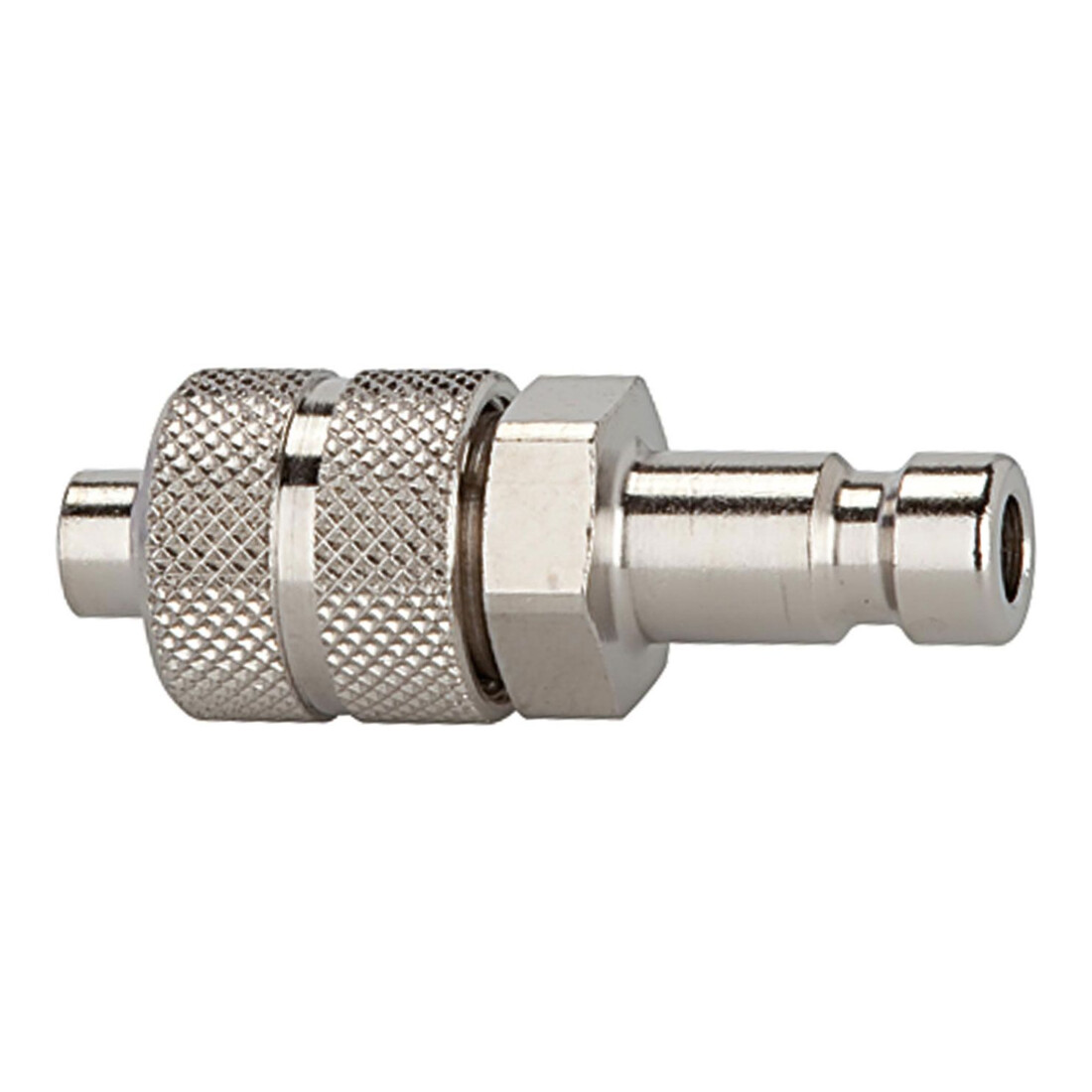 Riegler Nippel für Kupplungen NW 2,7, Edelstahl 1.4404, für Schlauch 6x4
