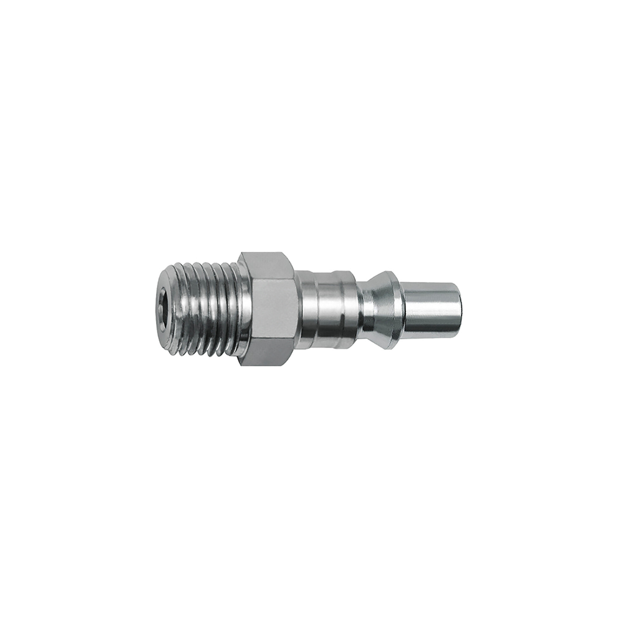 Riegler Nippel für Kupplungen NW 5,5, ARO 210, Stahl, G 1/4 AG