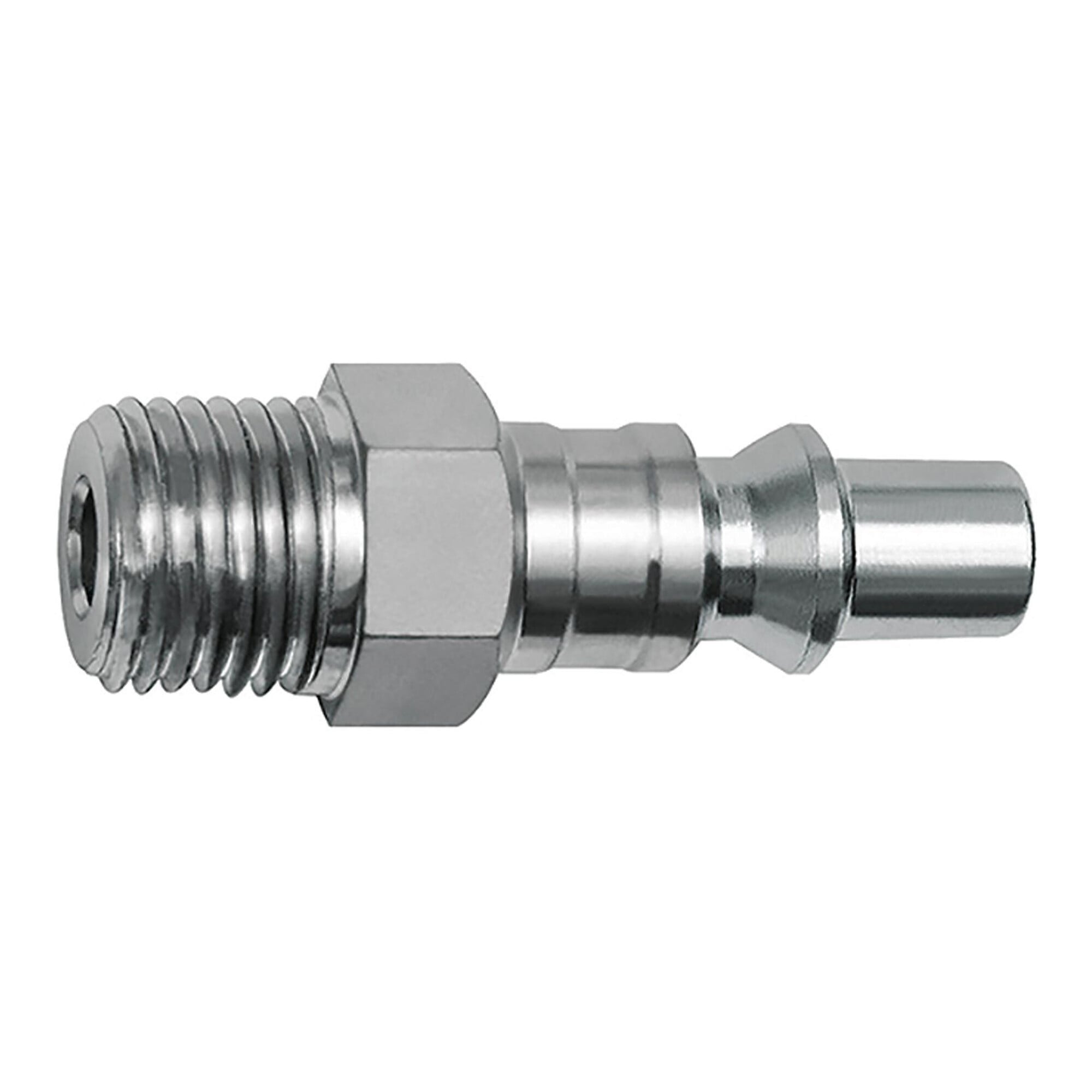 Riegler Nippel für Kupplungen NW 5,5, ARO 210, Stahl, NPT 1/4 AG