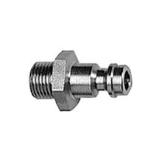 Riegler Nippel für Kupplungen NW 5, Edelstahl 1.4305, G 1/4 AG, SW 17