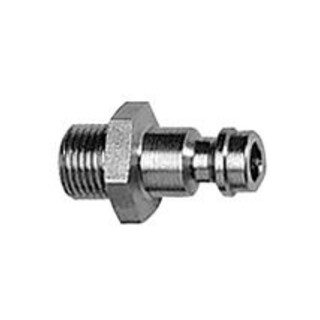 Riegler Nippel für Kupplungen NW 5, Edelstahl 1.4305, G 1/8 AG, SW 14