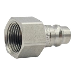 Riegler Nippel für Kupplungen NW 7,2 - 7,8, Edelstahl 1.4305, G 1/8 IG