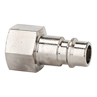 Riegler Nippel für Kupplungen NW 7,2 - NW 7,8, Messing vern., G 1/4 IG
