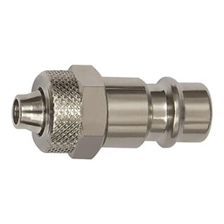 Riegler Nippel für Kupplungen NW 7,2 - NW 7,8, Stahl, für Schlauch 8x6