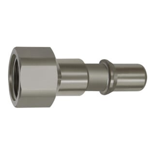 Riegler Nippel für Kupplungen NW 8, ISO 6150 C, Edelstahl, G 1/2 IG