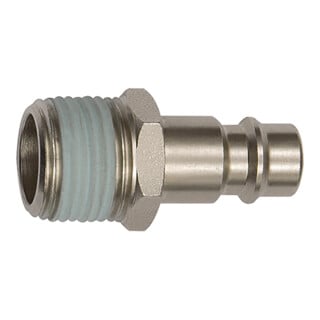 Riegler Nippel für NW 7,2 - NW 7,8, Stahl, R 1/4 AG, Gewindebeschichtung