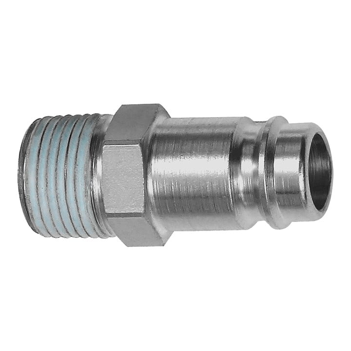 RIEGLER Nippel, NW 10, Stahl gehärtet/vernickelt, PTFE beschichtet
