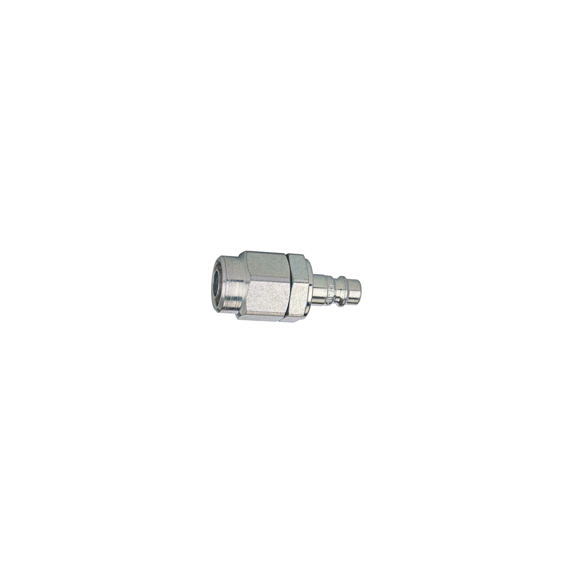 Riegler Nippel, NW7,2-NW7,8 »stream line«, Stahl gehärtet/verz., 13,5x9,5