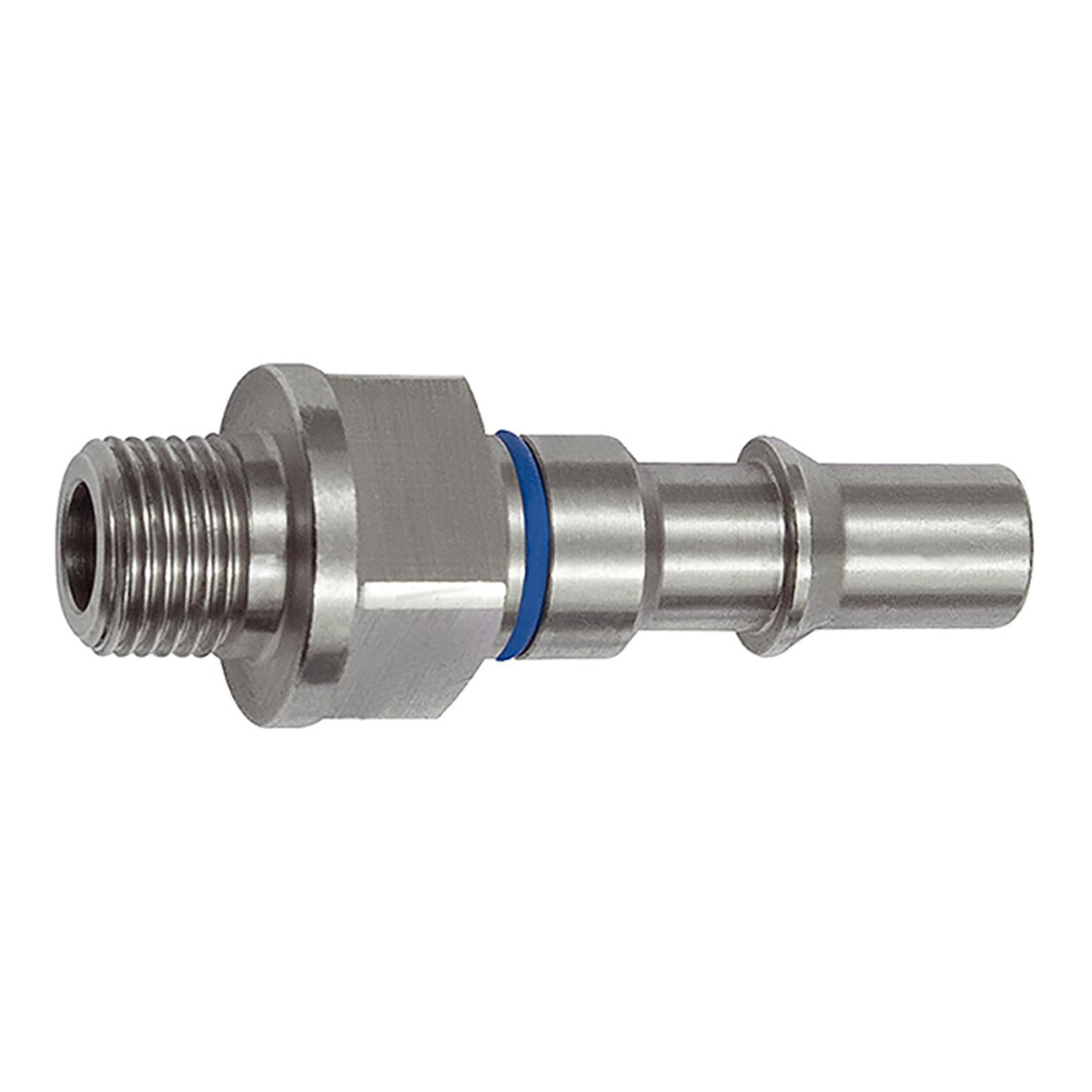 Riegler Nipple distinctif NW 6, ISO 6150 C, G 1/4 AG, bleu