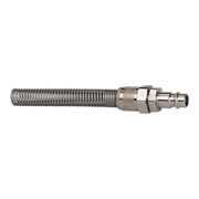 Riegler Nipple, DN 7,2 - 7,8, MS verni, 8x6, écrou à oreilles, protection contre les coudes-1