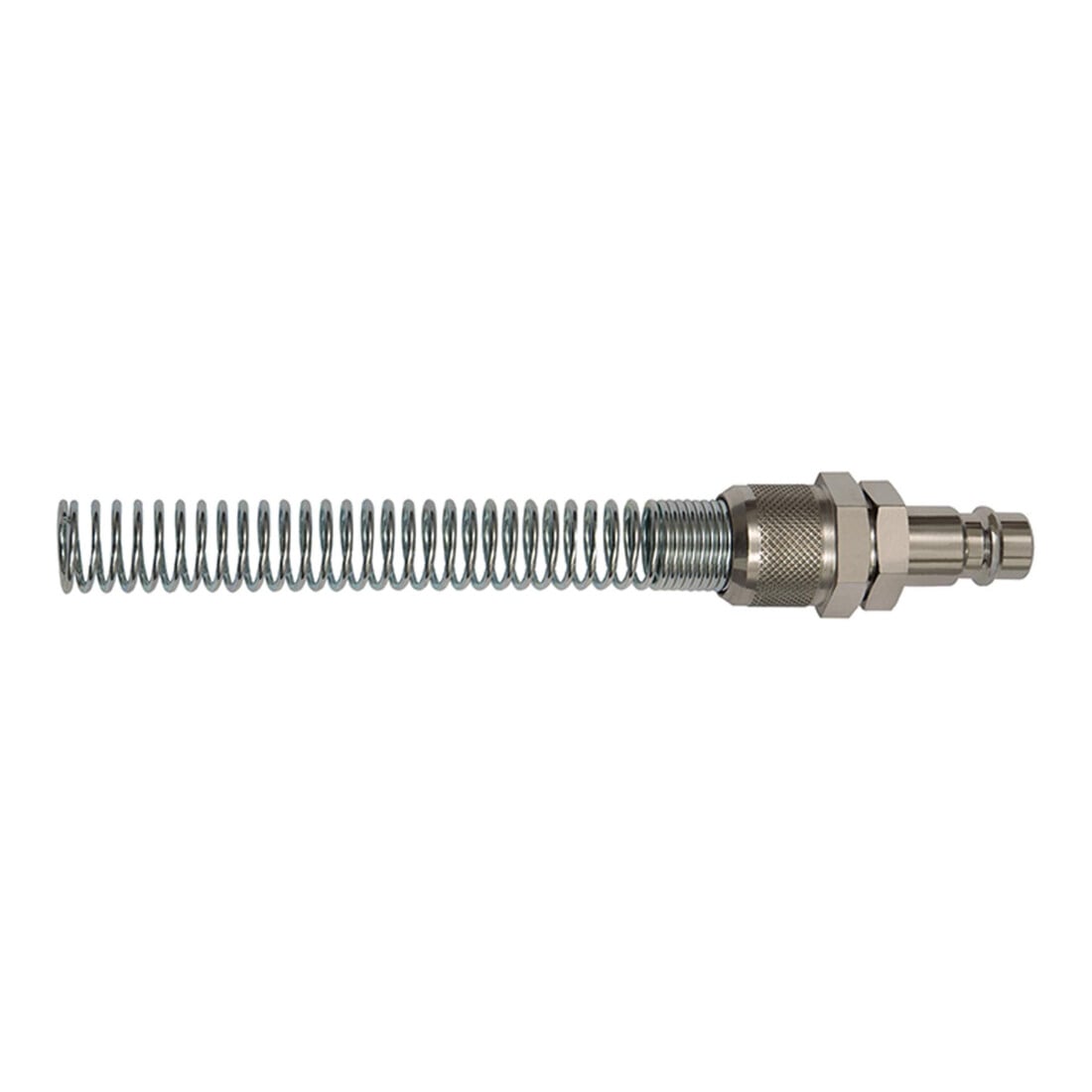 Riegler Nipple, DN 7,2 - DN 7,8, acier, pour tuyau 10x8 avec protection anti-coude