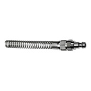 Riegler Nipple NW 5, MS chromé, pour clé 8x6, écrou à sertir, protection anti-flexion-1