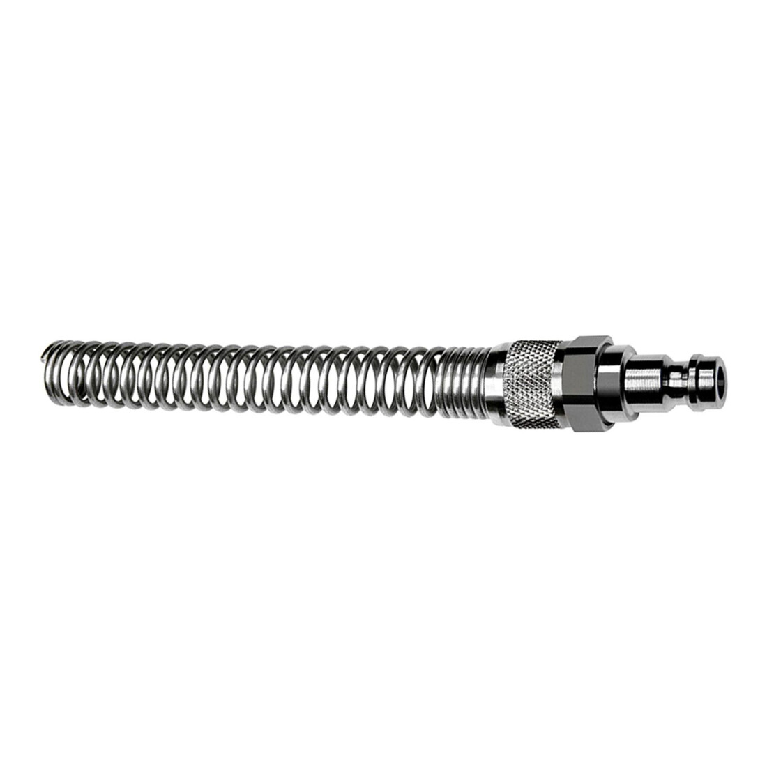 Riegler Nipple NW 5, MS chromé, pour clé 8x6, écrou à sertir, protection anti-flexion
