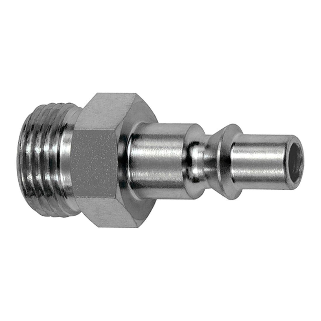 Riegler Nipple pour raccord NW 5,5, ARO 210, acier durci/galvanisé, R 1/2 AG