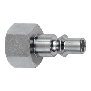 Riegler Nipple pour raccord NW 5,5, ARO 210, acier durci/zingué, G 3/8 IG