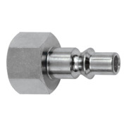 Riegler Nipple pour raccord NW 5,5, ARO 210, acier durci/zingué, G 3/8 IG-1