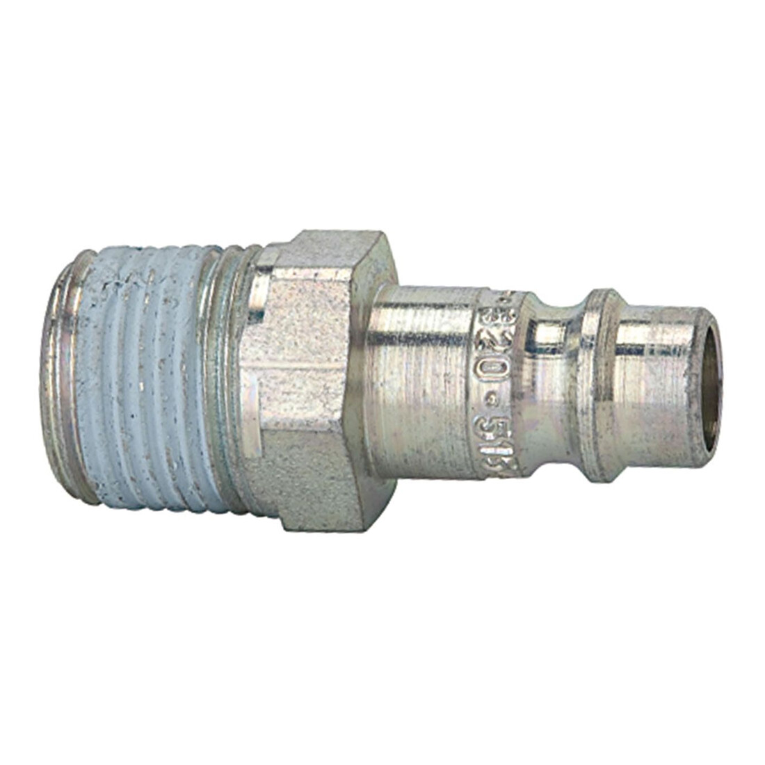 Riegler Nipple pour raccord NW 7,2-7,8, acier trempé/zingué, R 3/8 AG PTFE