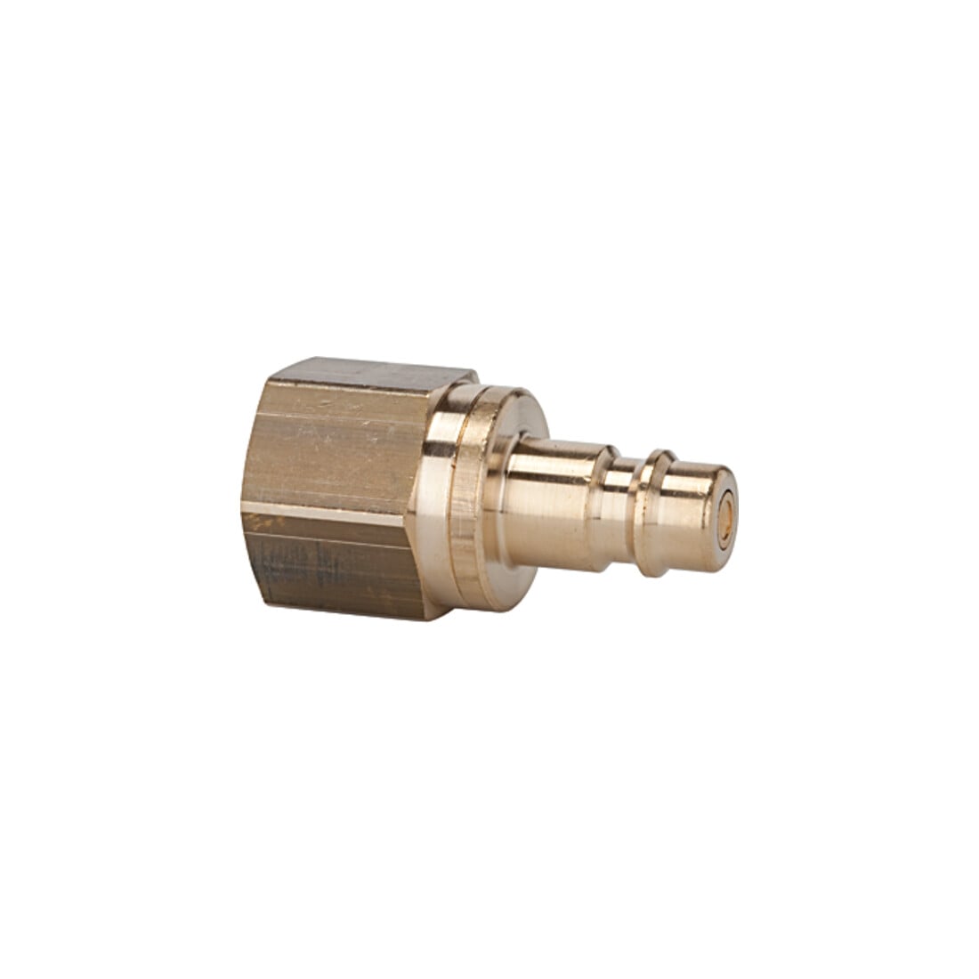 Riegler Nipple pour raccord NW 7,2-7,8, coupure double, MS brut, G 3/8 IG