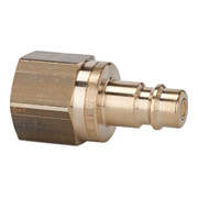 Riegler Nipple pour raccord NW 7,2-7,8, fermeture des deux côtés, MS poli, G 1/4 IG-1