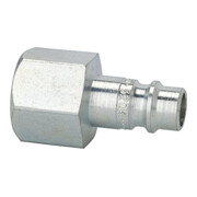 Riegler Nipple pour raccord NW 7,2 - NW 7,8, acier durci/zingué, G 1/4 IG-1
