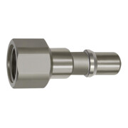 Riegler Nipple pour raccords NW 11, ISO 6150 C, acier inox, G 1/2 IG-1
