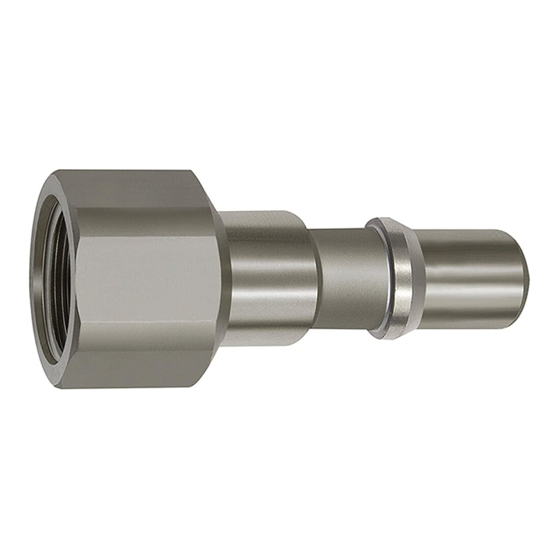 Riegler Nipple pour raccords NW 11, ISO 6150 C, acier inox, G 1/2 IG