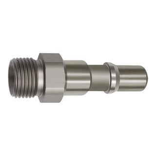 Riegler Nipple pour raccords NW 11, ISO 6150 C, acier inoxydable, G 3/4 AG
