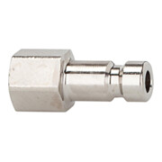 Riegler Nipple pour raccords NW 2,7, acier inox 1.4404, M5 F, SW 7-1