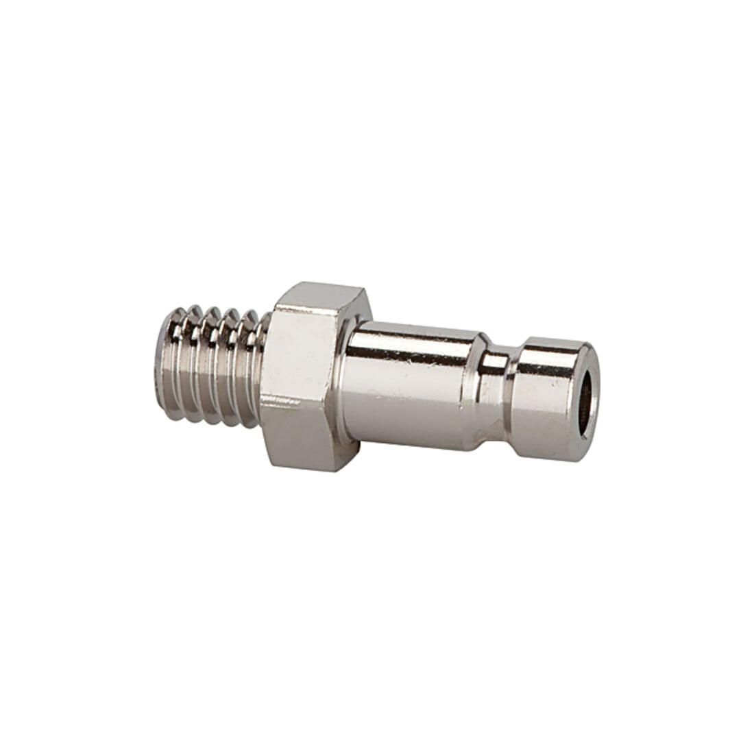 Riegler Nipple pour raccords NW 2,7, laiton verni, G 1/8 AG, SW 11