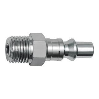 Riegler Nipple pour raccords NW 5,5, ARO 210, acier, G 1/4 AG