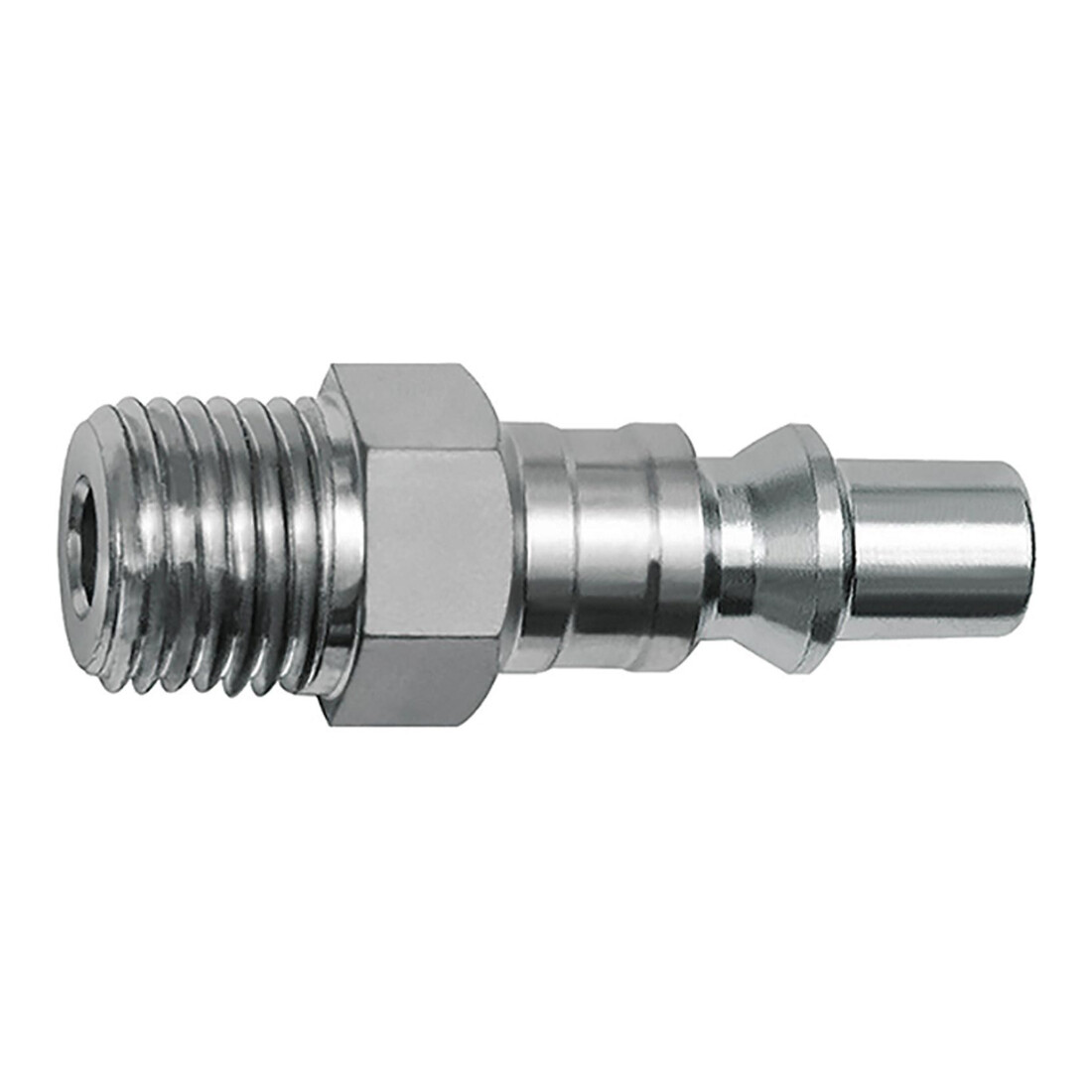 Riegler Nipple pour raccords NW 5,5, ARO 210, acier, NPT 1/4 M