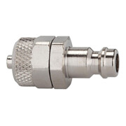 Riegler Nipple pour raccords NW 5, laiton nickelé, pour tuyau 6x4-1
