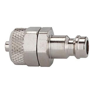 Riegler Nipple pour raccords NW 5, laiton nickelé, pour tuyau 8x6