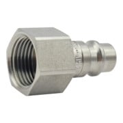 Riegler Nipple pour raccords NW 7,2 - 7,8, acier inoxydable 1.4305, G 3/8 IG-1