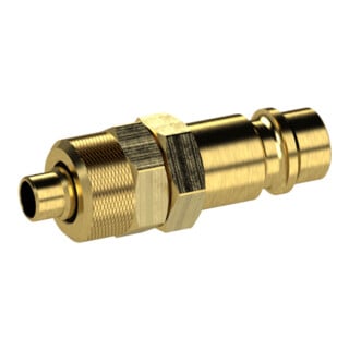 Riegler Nipple pour raccords NW 7,2 - 7,8, MS brut, pour tuyau 10x8