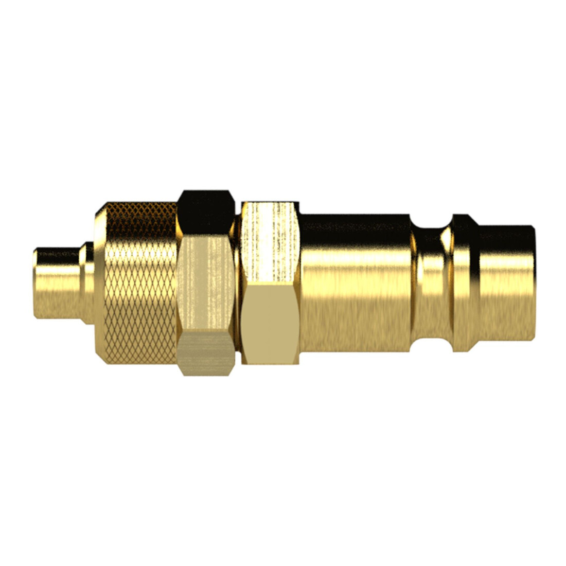 Riegler Nipple pour raccords NW 7,2 - 7,8, MS brut, pour tuyau 10x8