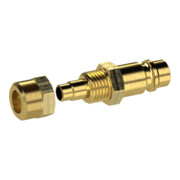 Riegler Nipple pour raccords NW 7,2 - 7,8, MS brut, pour tuyau 10x8-5