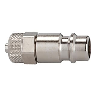 Riegler Nipple pour raccords NW 7,2 - NW 7,8, MS chromé, pour tuyau 6x4