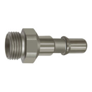 Riegler Nipple pour raccords NW 8, ISO 6150 C, acier inoxydable, G 1/2 AG-1