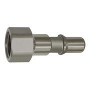 Riegler Nipple pour raccords NW 8, ISO 6150 C, acier inoxydable, G 3/8 IG-1