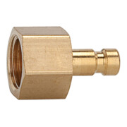 Riegler Nipples pour raccords NW 2,7, laiton naturel, M5 F, SW 7-1