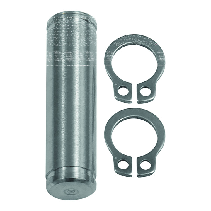 Riegler Palier pivotant, ISO6432, Ø piston 20-25, Ø goupille 8, acier zingué