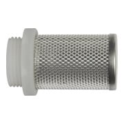 Riegler Panier d'aspiration pour clapet anti-retour, G 1 1/4, acier inox 1.4301 / plastique-1