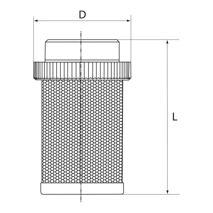 Riegler Panier d'aspiration pour clapet anti-retour, G 2, acier inoxydable 1.4301 / plastique